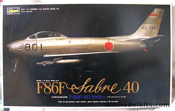 Hasegawa 1/32 F-86 F-40 Sabre, JS084-2000 plastic model kit